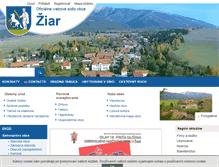 Tablet Screenshot of obecziar.sk